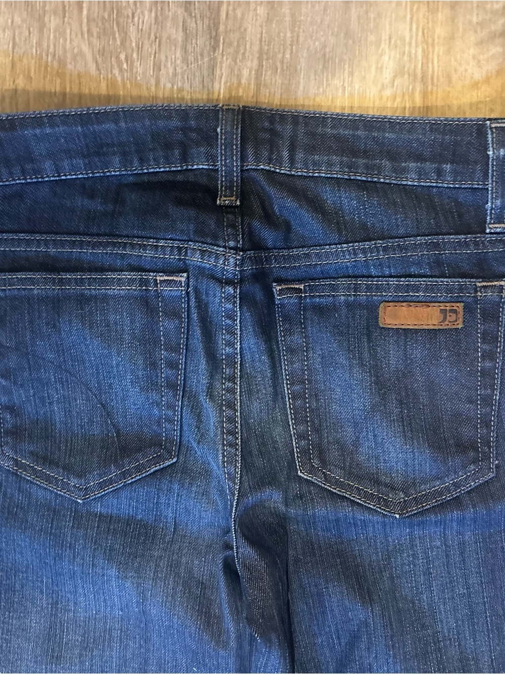 Joe's Jeans Dark Blue Wide Leg Stretch Jeans